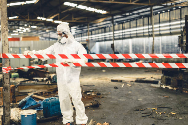 Professional Biohazard technician working in Immaculata, PA